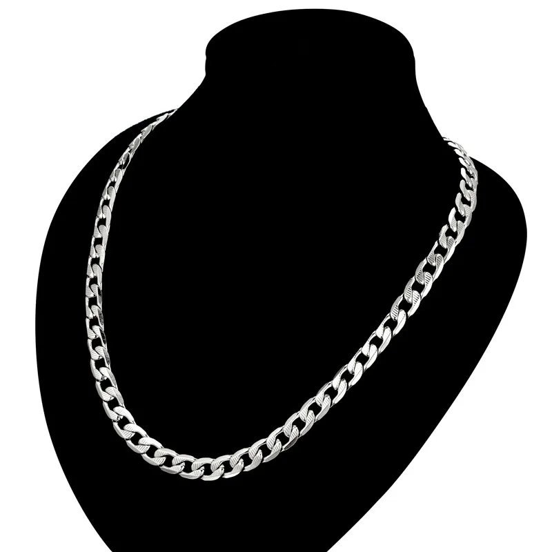 Цепи из кубинской цепи золотистого цвета 7 мм 574 2|cuban link chain|chain for womencuban chain necklace |