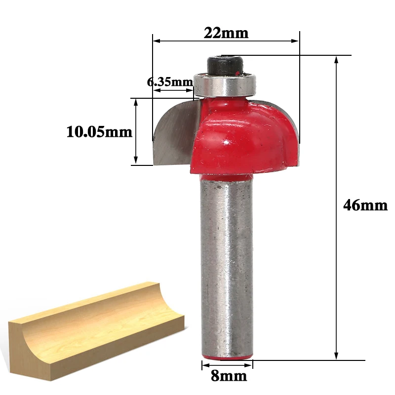 12 Pcs Milling Cutter Router Bit Set Tungston Carbide Rotary Tool Wood Woodworking 8MM 1/4 1/2 inch Shank | Инструменты