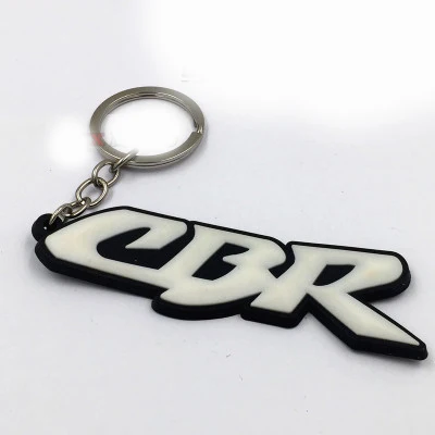 Модный мотоциклетный мягкий резиновый брелок с логотипом для CBR CBR600RR CBR1000RR CBR250