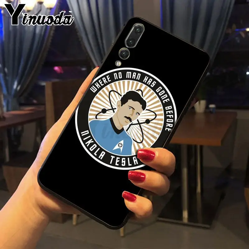 Yinuoda Nicola tesla милый чехол для телефона аксессуары Huawei P20pro mate10lite p9 p10plus honor 8x 7A nova3i