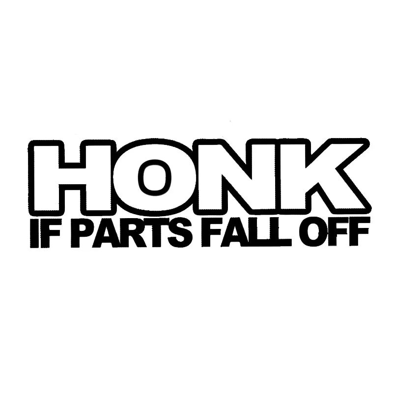 18*5 6 см HONK IF запчасти осыпаются интересные автомобильные виниловые Аксессуары