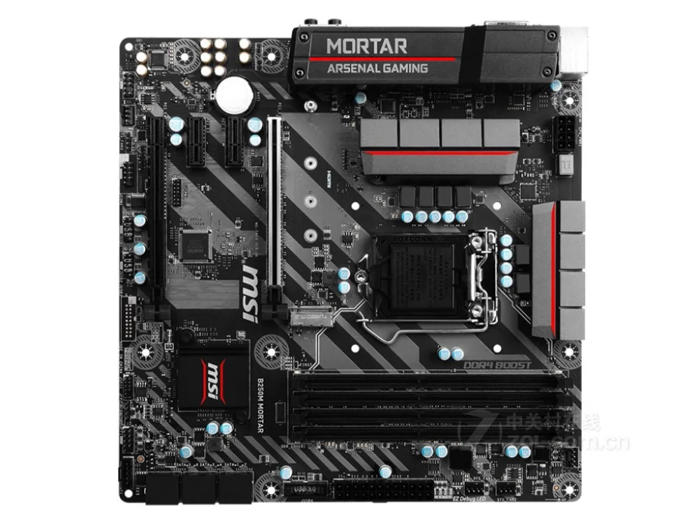 Оригинальная материнская плата для бывших в употреблении MSI B250M ступы LGA 1151 DDR4 USB2.0