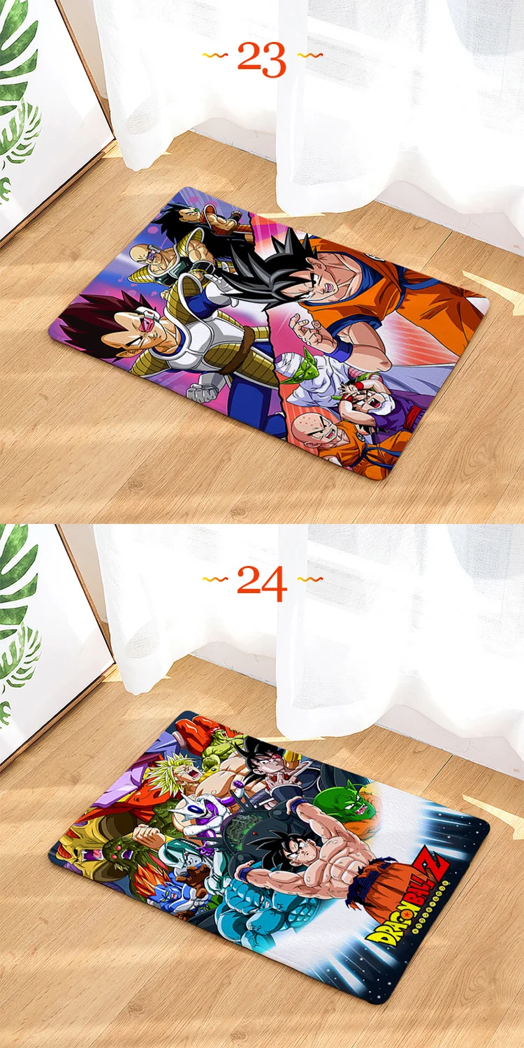 IVYYE Dragon Ball индивидуальный коврик с рисунком из аниме украшения для дома ковры мультяшный коврик для спальни коврики для ванной плюшевые коврики коврик для двери Новинка