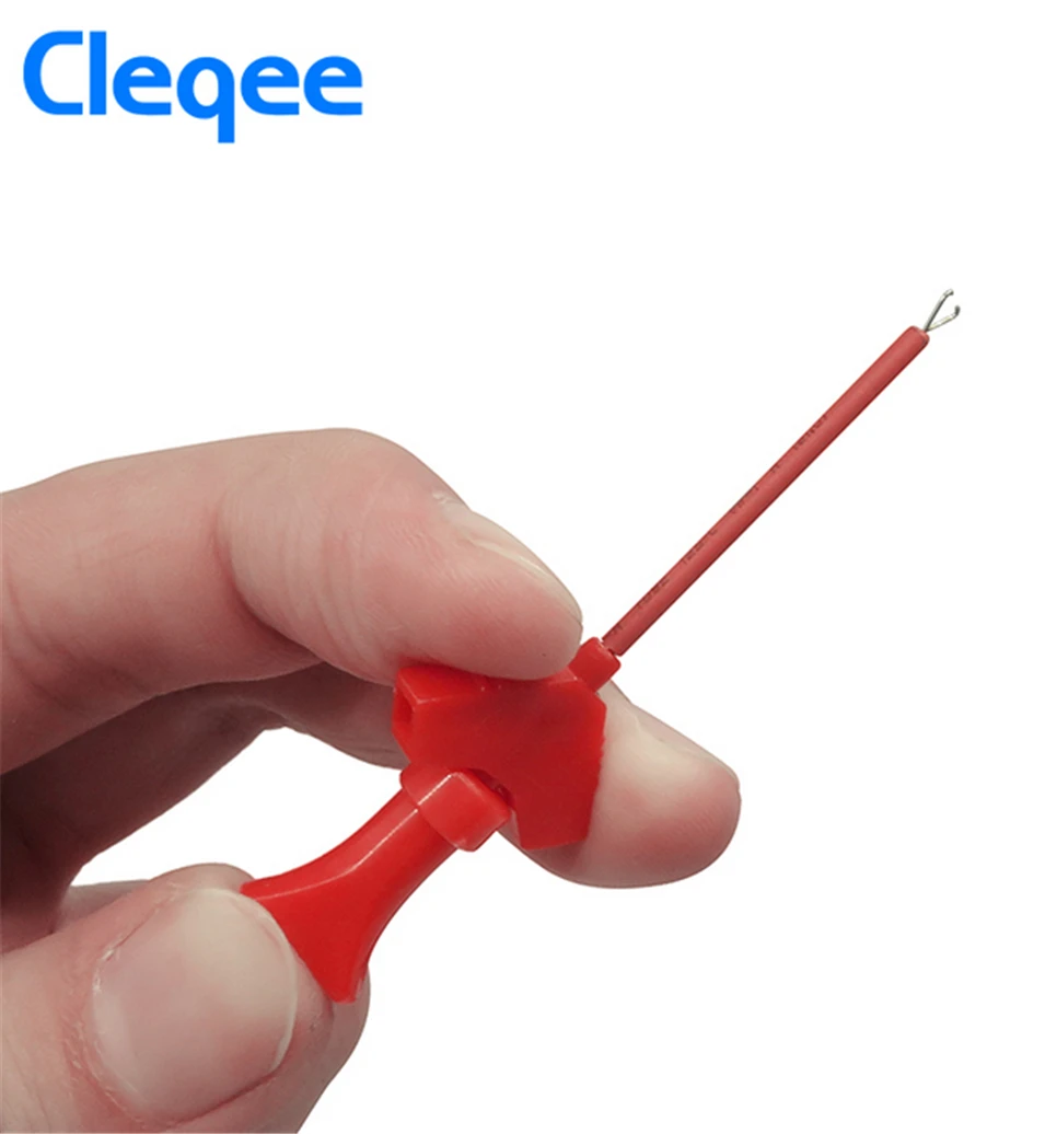 Ходовой товар тестовый щуп Cleqee P1511B с внутренней пружиной и штекером 2 мм комплект
