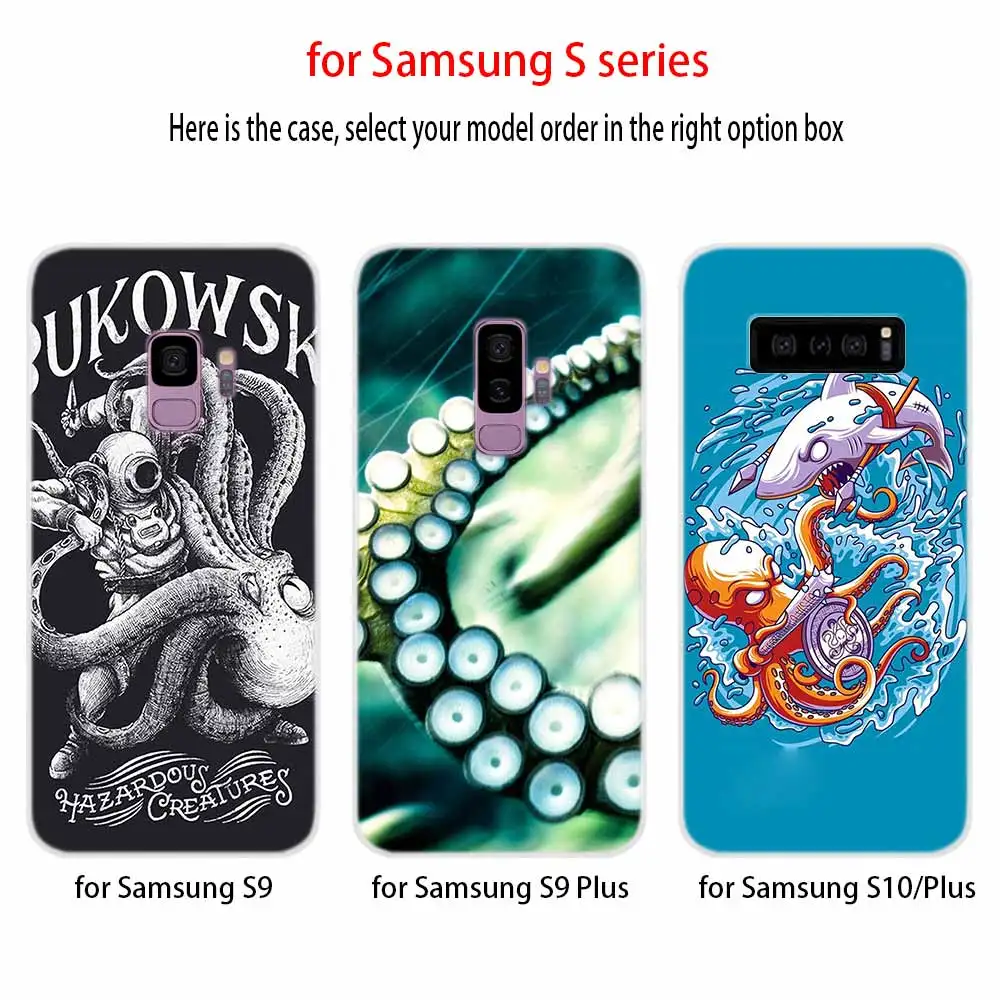 Мягкий чехол для Samsung Galaxy S7 Edge S8 S9 S10 S11 S20 S21 Plus Lite E|Бамперы| |