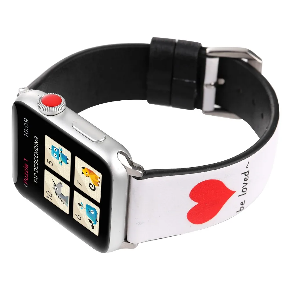 Пара ремешков для Apple watch 5 ремешок 44 мм 40 мм iWatch 42 мм 38 мм браслет из натуральной кожи ремешок для Apple watch 4 3 2 1