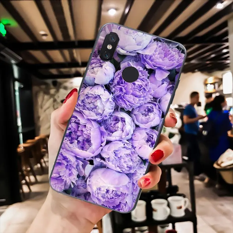 A11 Babaite элегантный розовый фиолетовый пион на вазе чехол для телефона для Xiaomi MiA1 A2 lite F1 Redmi 6A 4X 5Plus S2 Note7 Redmi Note4 - Цвет: A11