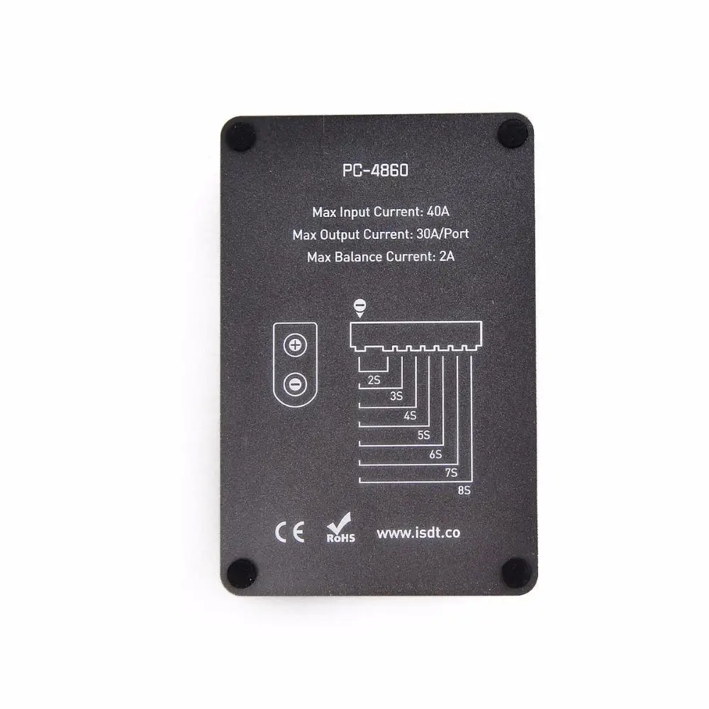LeadingStar ISDT PC 4860 1 8S безопасная параллельная плата XT60 CNC эффективная зарядка|Детали и