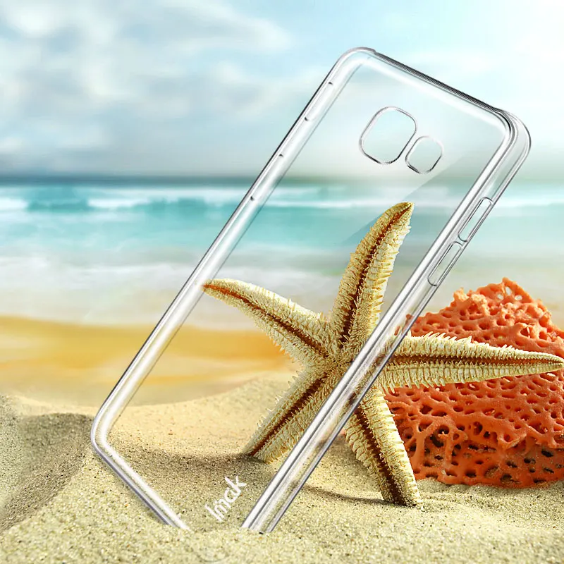 1 шт. IMAK Crystal II чехол для Samsung Galaxy A3 (2017) + полный охват защитное стекло пленка |