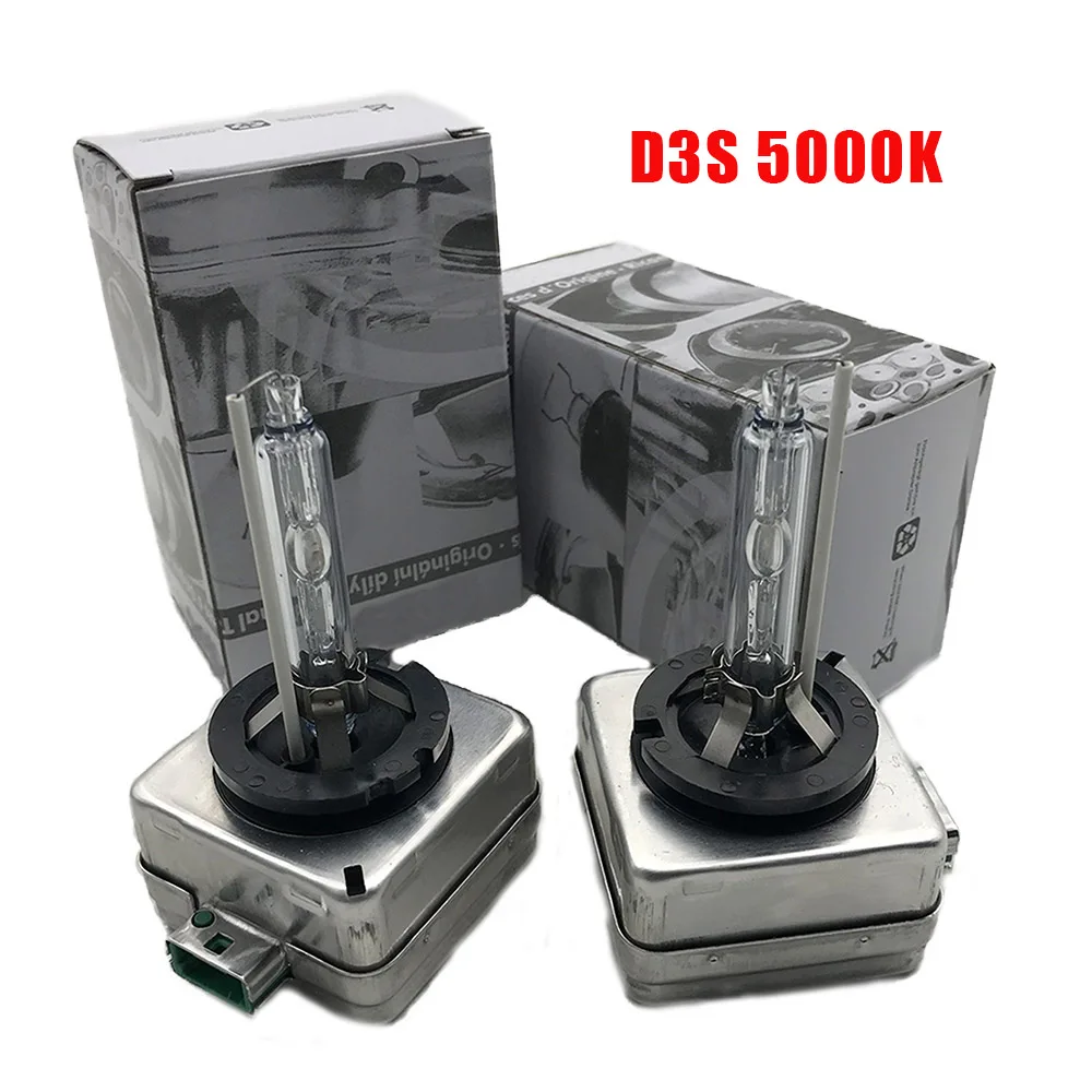 2 шт Новые 2 шт 35 Вт D1S D1R D2S D2R D3S D4S D4R ксеноновые HID лампы 4300 К 5000 К 6000 К HID ксеноновые лампы D2S Ксеноновые лампы для V W Audi SKODA