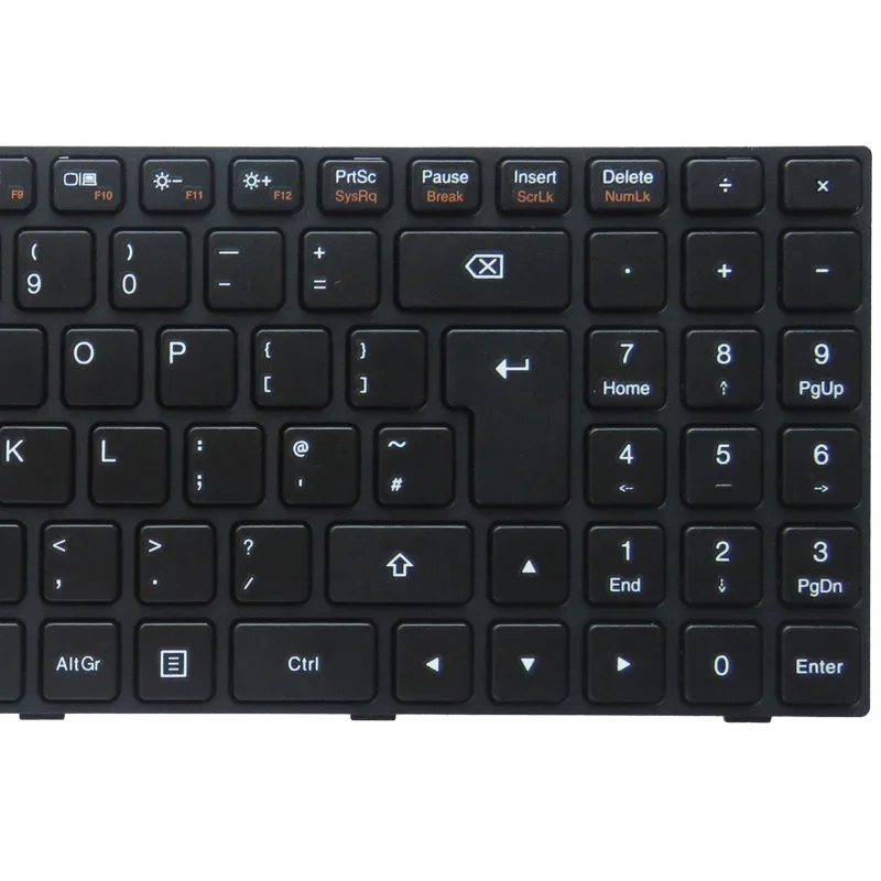 Новая клавиатура GZEELE UK для ноутбука LENOVO ideapad 100-15 100-15IBY 300-15 B50-10 Черная | Компьютеры