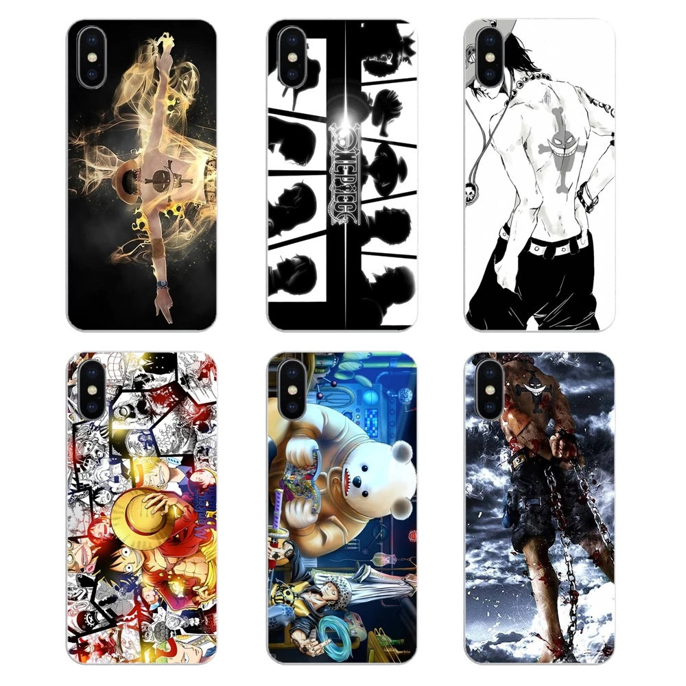 Soft Shell Covers Anime One Piece Portgas D. Ace Monkey Luffy For Samsung Galaxy A5 A6 A7 A8 A9 J4 J5 J7 J8 2017 2018 Plus Prime | - Фото №1