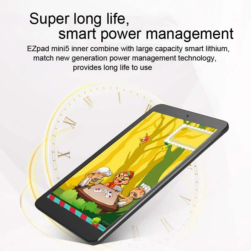 Планшет Jumper EZpad mini 5, 8,0 дюймов, 2 Гб ОЗУ, 32 Гб ПЗУ, Windows 10, Intel Cherry Trail Z8350, четырехъядерный, 1920x1200, HDMI