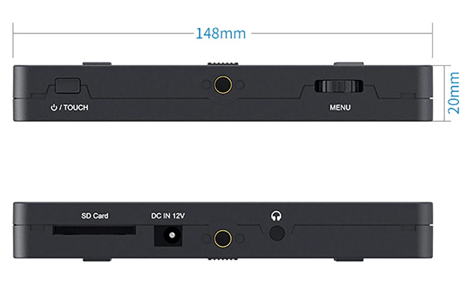 Feelworld F6 Plus 5,5 дюймов сенсорный экран на камеру монитор 1920*1080P 3D LUT 4K HDMI видео фильм монитор для DSLR Gimbal