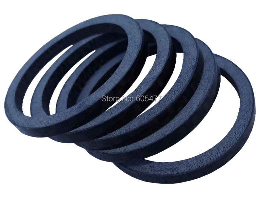 Совершенно новый-полностью карбоновая прокладка для гарнитуры-5 шт. высота: 3 мм