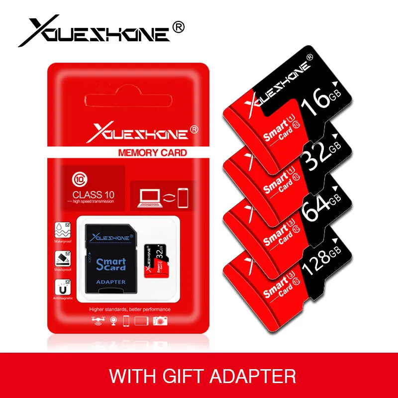 Новейшая карта памяти micro sd класса 10, 8 ГБ, 16 ГБ, 32 ГБ, 64 ГБ, 128 ГБ, карта памяти micro sd, TF карта для смартфона