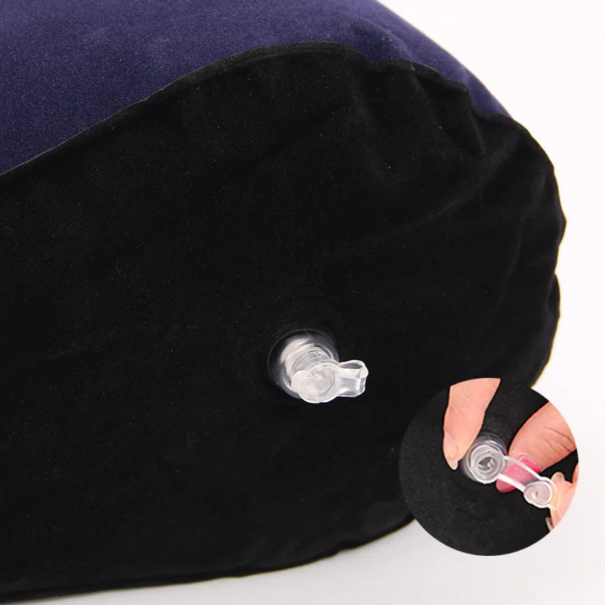 Надувная треугольная подушка для секса Волшебная расслабления кресла поясницы