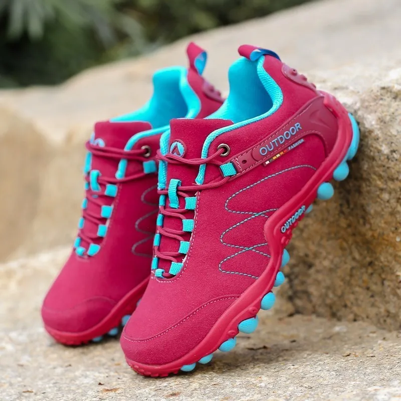 Outdoor Tactical Hiking Shoes Men Casual Wear Resisting Non-slip Sneakers Shoes Women Sneakers Climbing Trekking Sport Unisex
