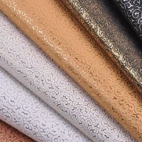 100x135cm pvc synthetic embossed faux leather fabric imitation leatherette leather bag cloth tissus pvc vinyl cuero sintetico