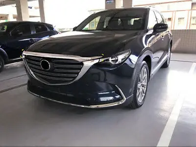 

ABS Chrome Front Hood Cover Trim 1pcs For Mazda CX-9 2016 - 2018