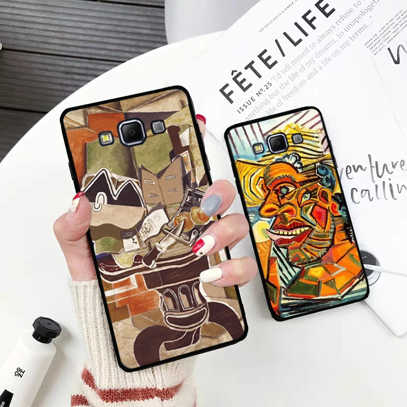 Силиконовый чехол с абстрактным изображением Пабло Пикассо для Samsung A2 Core A3 A5 A6 Plus