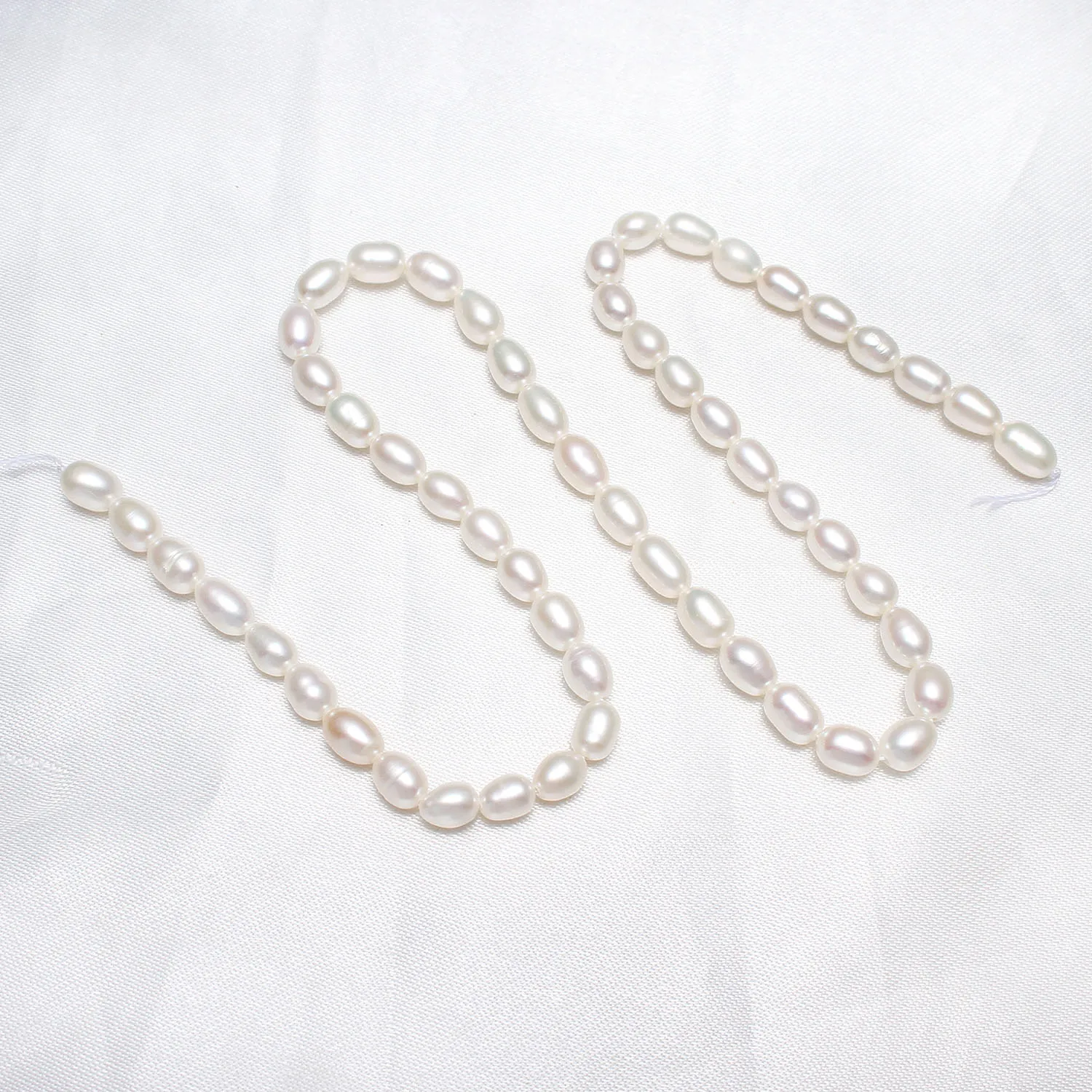 Бусины Из культивированного риса Пресноводный Жемчуг Продан через