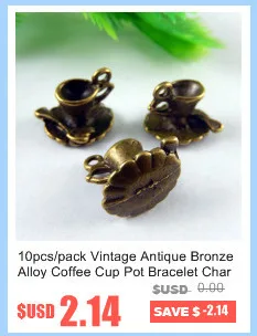25pcs/pack Wholesale Pot Necklace Charms Vintage Style Bronze Jewelry pendant Wine Pot Charm Craft Accessories19*16*6.5mm 02195