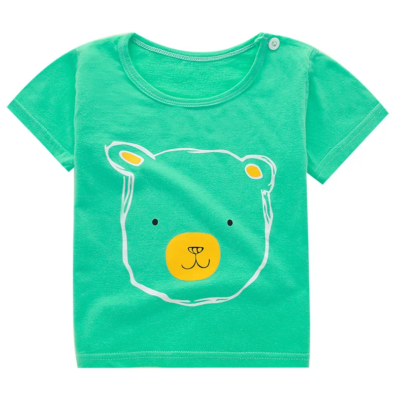 Летние Дети Хлопка Открытый Спорт Мультфильм Мода Новый Шаблон С Коротким