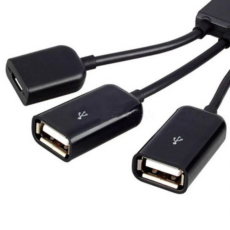 Smart 3 в 1 micro usb otg hub синхронизации данных зарядный кабель адаптера для samsung galaxy s4 s3 tab