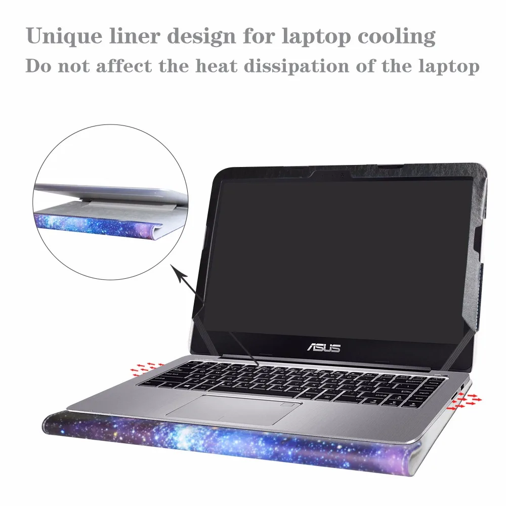 Защитный чехол Alapmk для ноутбука 14 дюймов ASUS VivoBook E403NA E403SA E402SA E402WA F402BA / EeeBook L402SA |