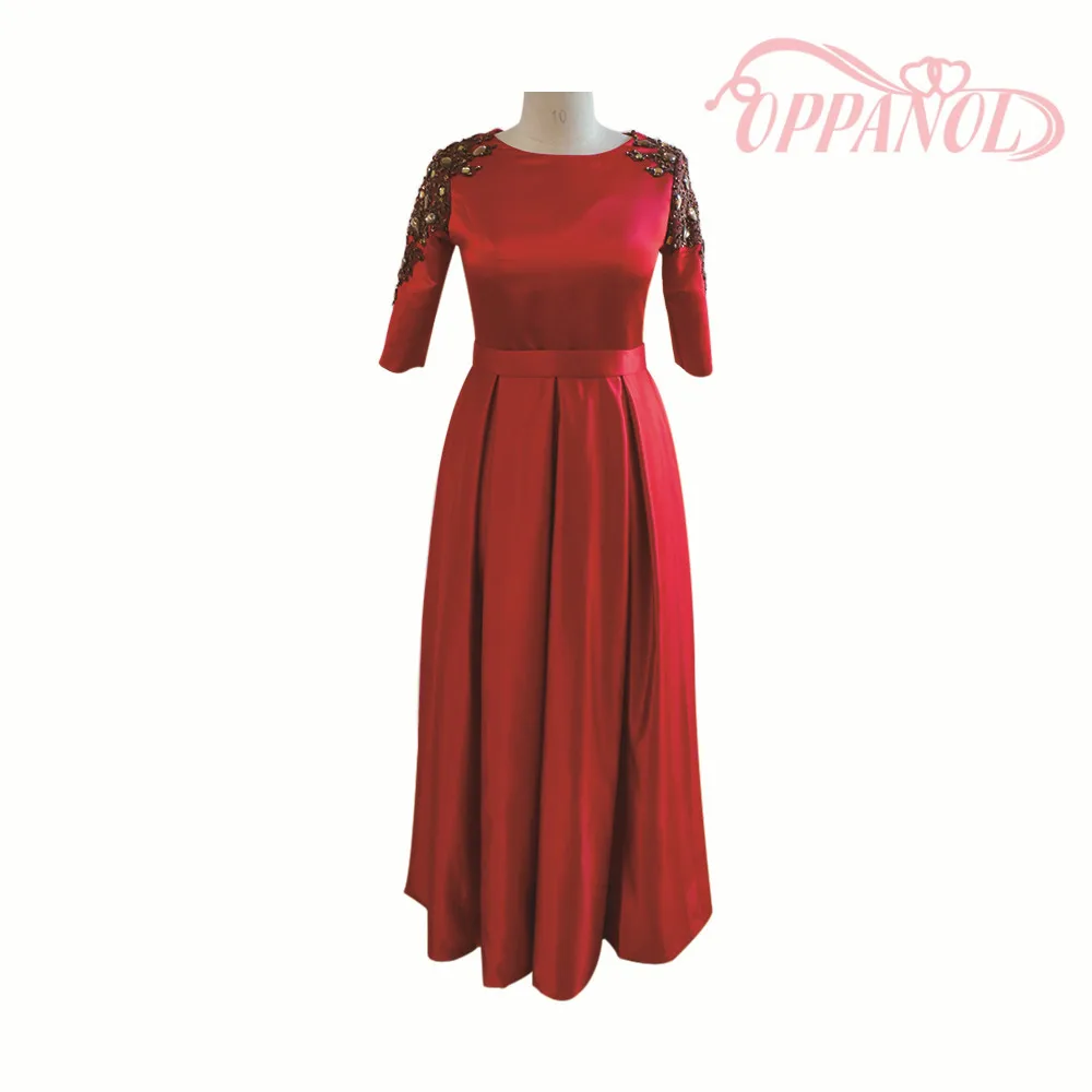 Лучшее платье для выпускного вечера Robe De Soiree бордовый длинное вечернее