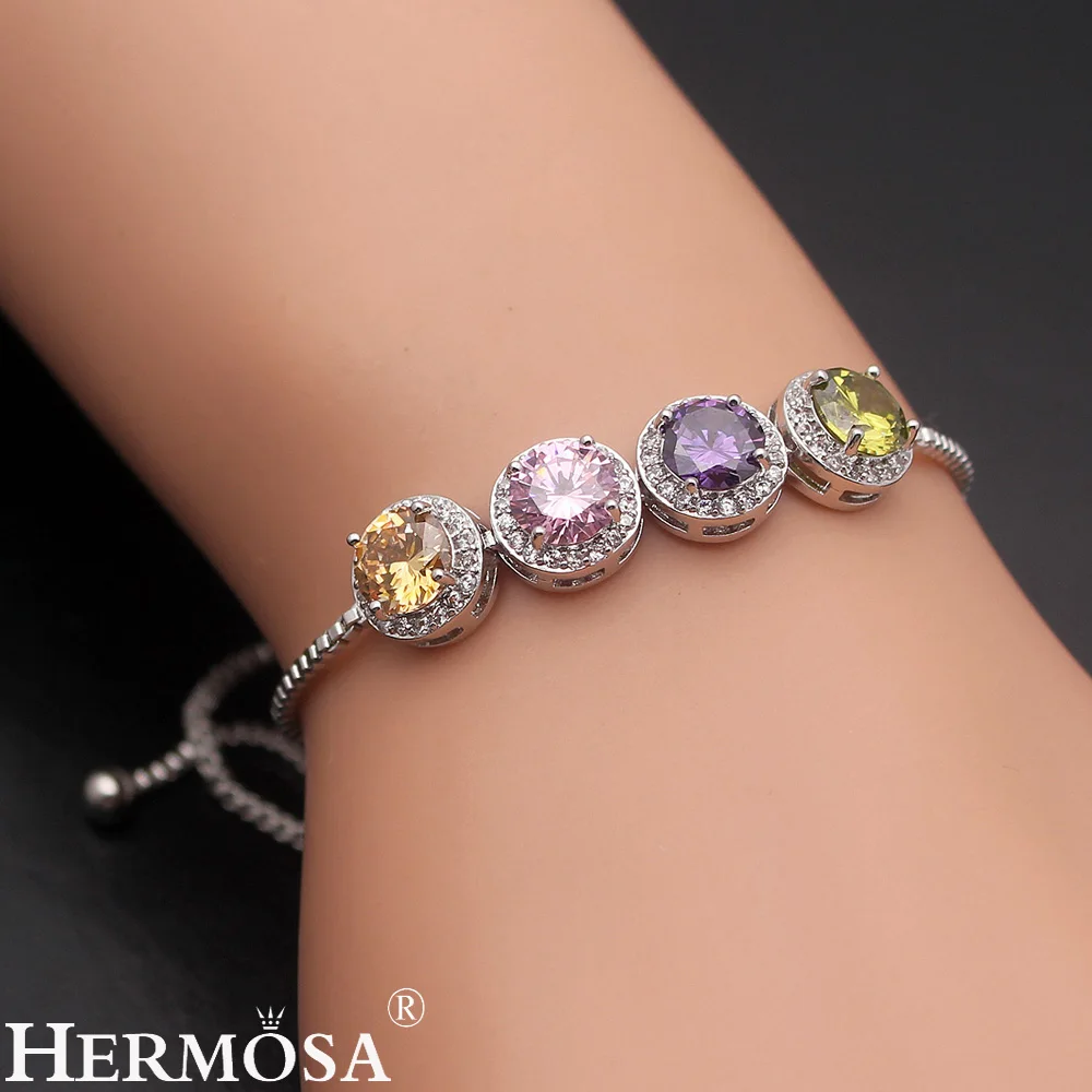 2018 круглый набор ювелирных изделий для женщин натуральный морганит PinkKunzite