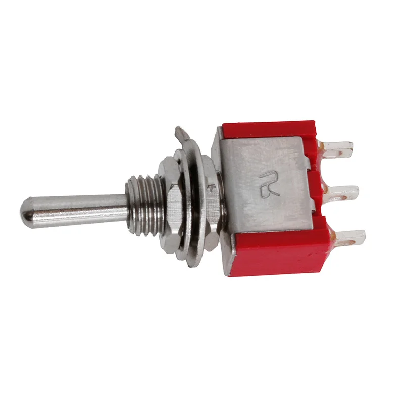 SPDT MTS 103 Красный 3 Контактный ВКЛ ВЫКЛ мини позиционный тумблер AC250V 2A 120V 5A L15|switch