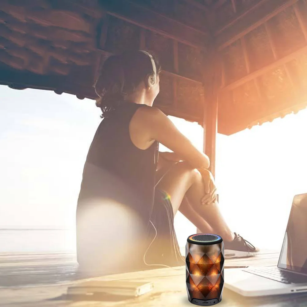 Etmakit Can Shape Bluetooth Speaker Black Portable Wireless для автомобильного телефона NK Shopping|Портативные