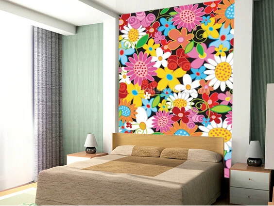 Обои с цветочным принтом на заказ обои изображением весенних цветов 3D фотообои