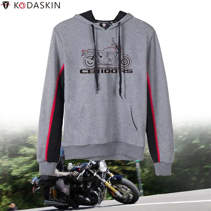 Мужские толстовки с капюшоном KODASKIN винтажные для Honda CB1100RS|Куртки| |