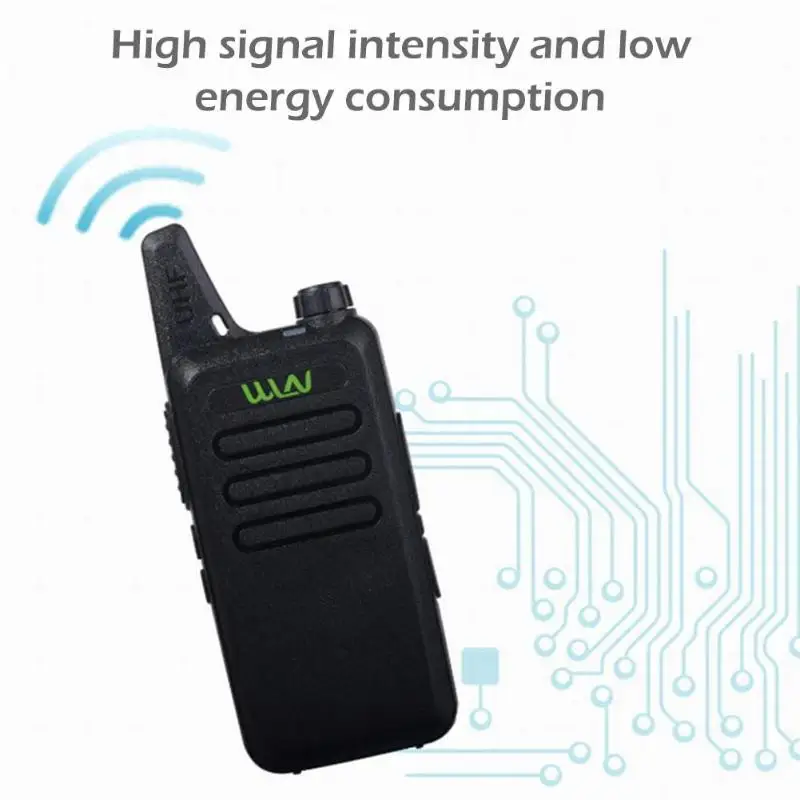 Портативная мини-рация WLN с USB 5 Вт портативная рация UHF двусторонней связью RT22 talki