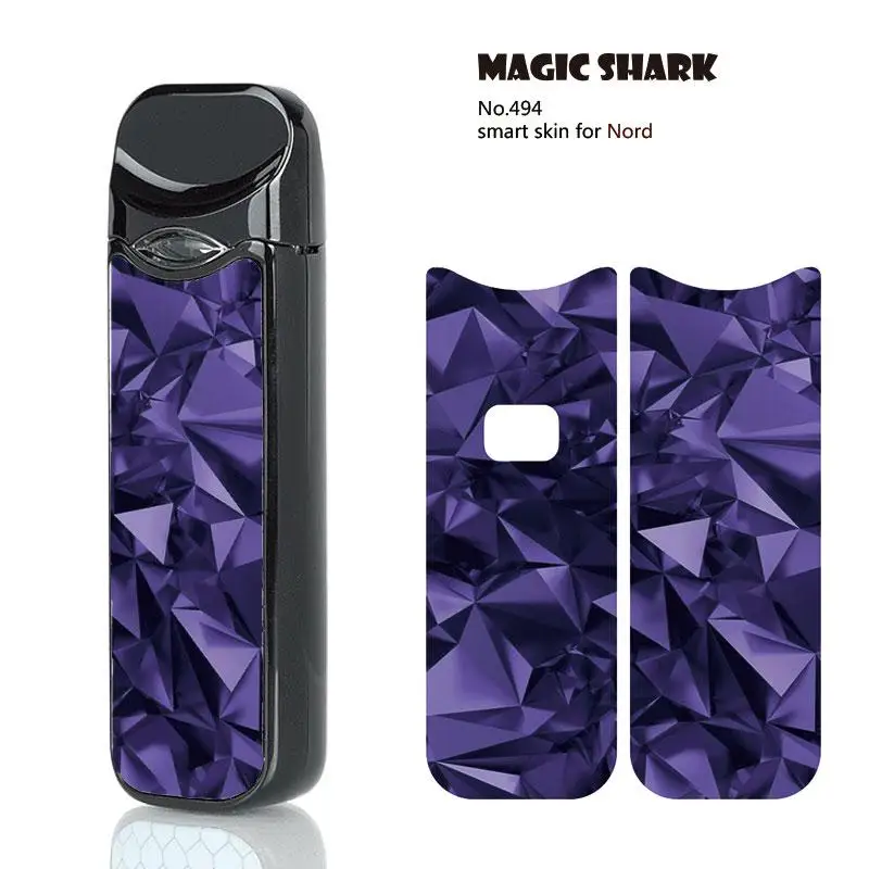 Чехол Magic Shark Bling с изображением скелета медведя наклейка для кожи Smok Nord пленка |
