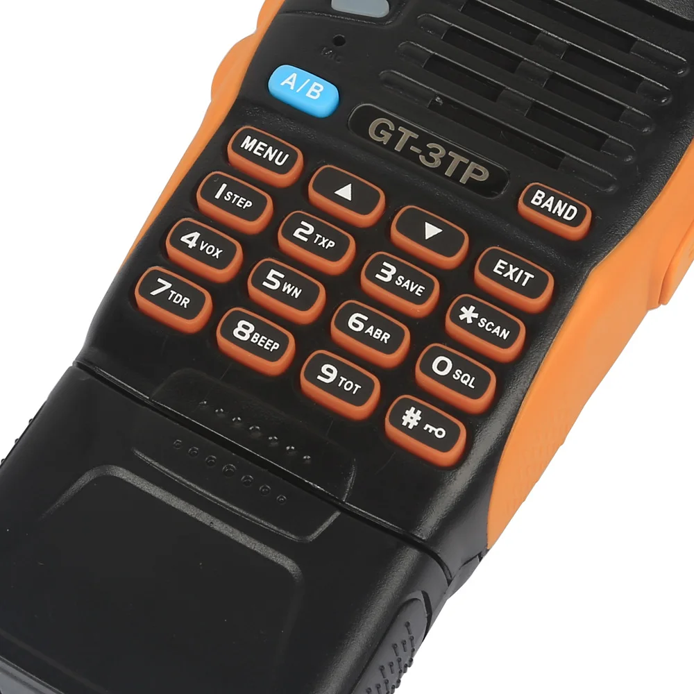 2 шт. Baofeng GT 3TP Mark III 8 Вт Двухдиапазонная V/UHF двухсторонняя радиостанция Walkie Talkie 3800mAh