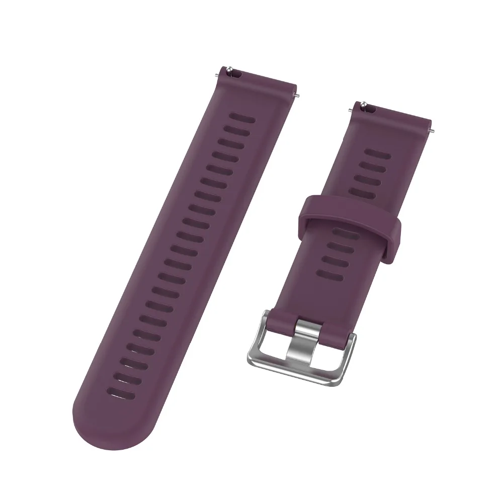 Цветной мягкий сменный силиконовый ремень для Garmin Forerunner 245 смарт-браслет для Garmin Forerunner 245 музыкальные часы