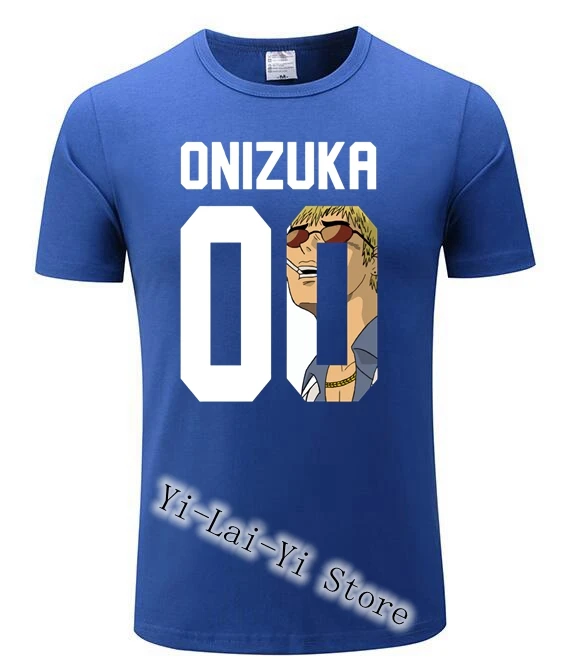 Потрясающая Футболка для мальчика Teacher Onizuka 00 GTO футболка с круглым вырезом 3D