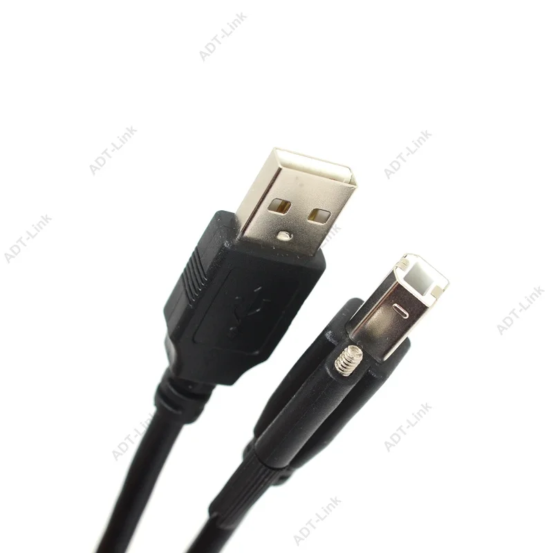 USB2.0 B Male Printer Interface Data Cable USB Type BM With screw locking For Machine Vision Industrial Camera | Электроника