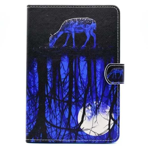 Reflection case Чехол с изображением цветка для Apple iPad Mini 1 2 3 7,9 дюймов Высокое качество окрашенные флип магнит сна чехол для iPad Mini Mini2 Mini3 - Цвет: Reflection case