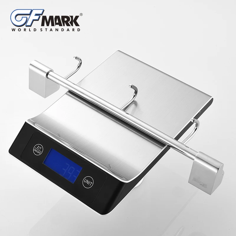 GFmark 3/4/5/настенный крючок хромированный держатель для полотенец вешалка одежды