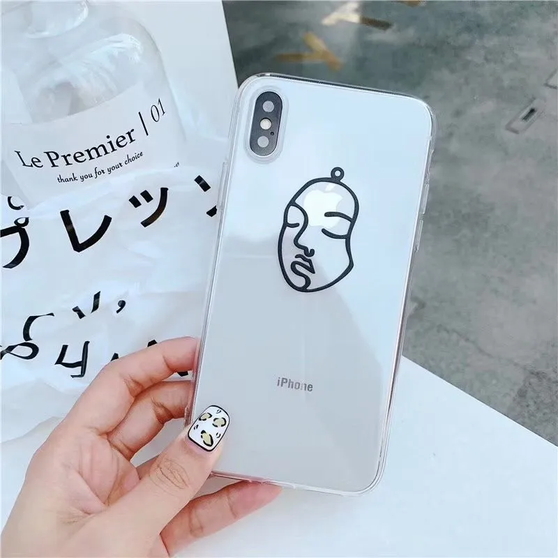 Чехол для телефона iPhone 7 8 Plus XS Max XR X 6 S мягкий чехол из ТПУ SZ152 |