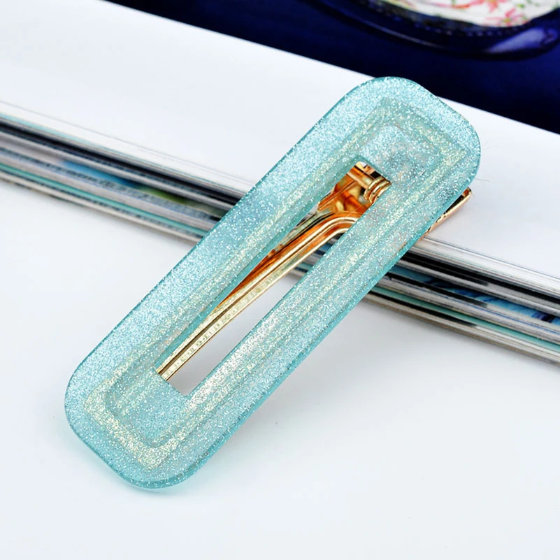 Винтажные заколки для волос 2019 года для маленьких девочек, красочные заколки для волос женщин акриловые заколки, женская головная уборка, женские аксессуары.