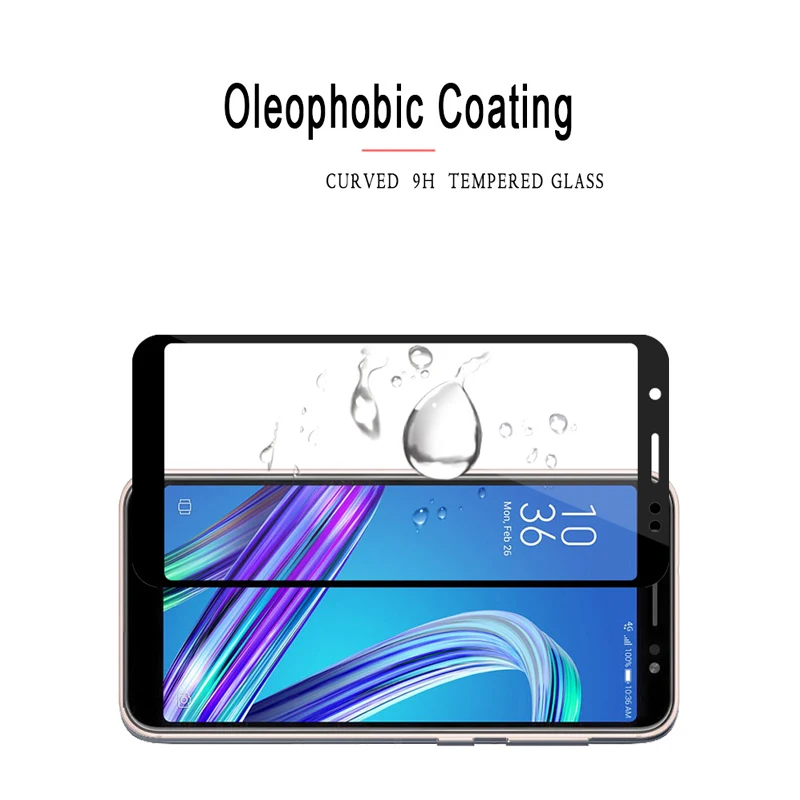 Закаленное 3d-стекло для ASUS ZenFone Max (M1) ZB556KL полноэкранная Защитная пленка |