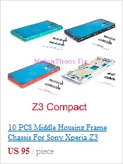 Средний Корпус рамка Шасси для sony Xperia XA F3111 F3112 F3115 ЖК-экран передняя рамка запасные части