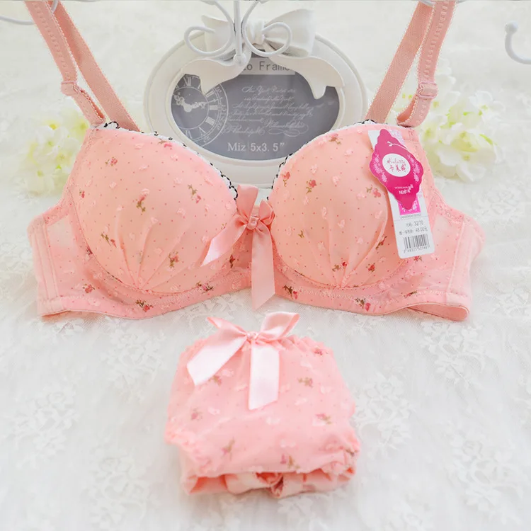 Элегантный роскошный и романтичный комплект с бюстгальтером для женщин 1/2 следа +