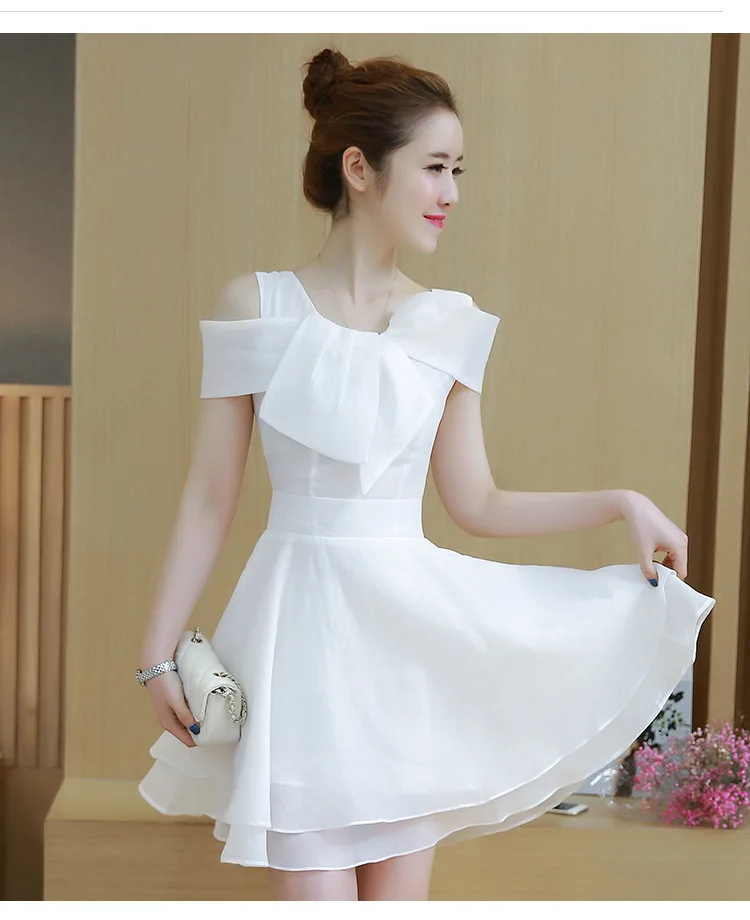 New Arrival 2017 Autumn Womens Slim Sweet Hollow Lanon Dresses Lady Patchwork Cross Floral Dress Vestidos 544749 | Женская одежда